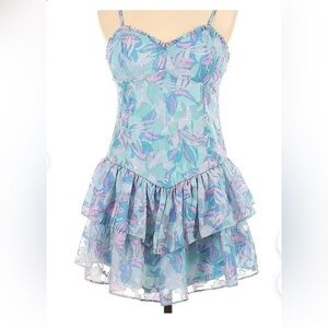 Wild Fable Women’s blue and pink dress